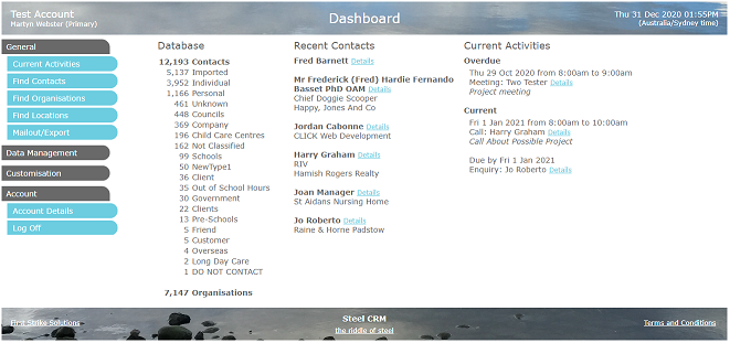 Dashboard