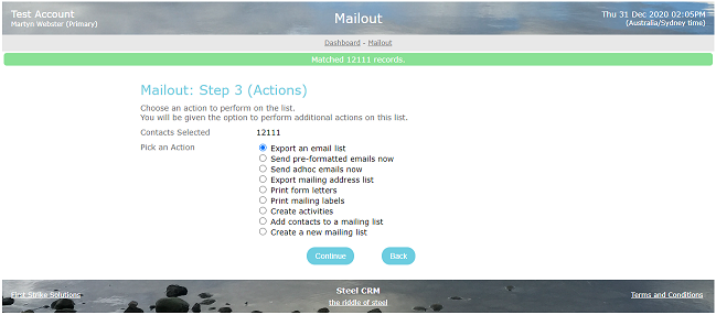 Mailout
